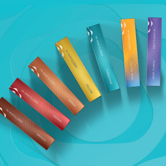 Packs of TEREA heat sticks.