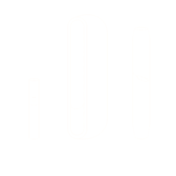 Range of IQOS pocket chargers with coloured doors.