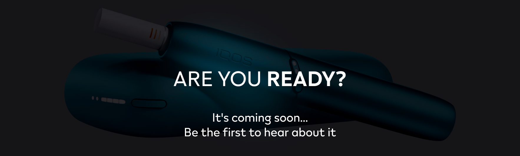 Coming soon...  The familiar IQOS in four new colors!